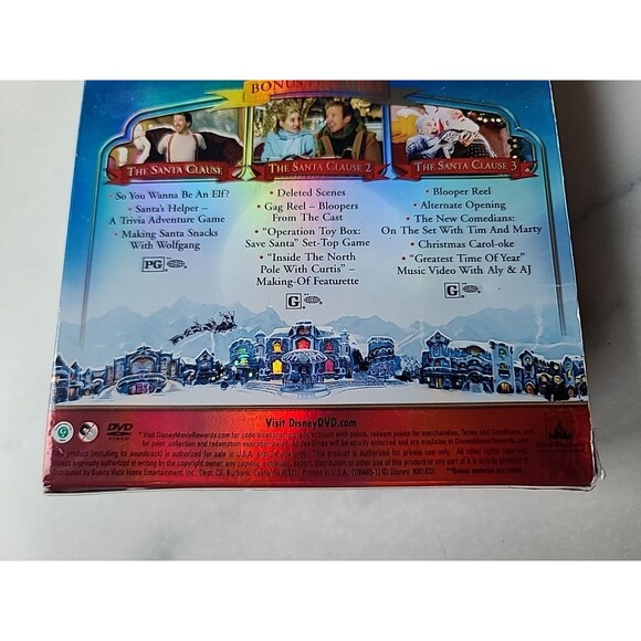 Santa Claus Holiday Collection (DVD, 2008, 3-Disc Set) - Picture 5 of 10